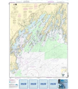 NOAA Chart 13290 Casco Bay