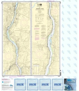 NOAA Chart 13297 Kennebec River Courthouse Point to Augusta