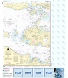 NOAA Chart 14774 Round I., N.Y., and Gananoque, Ont., to Wolfe I., Ont.