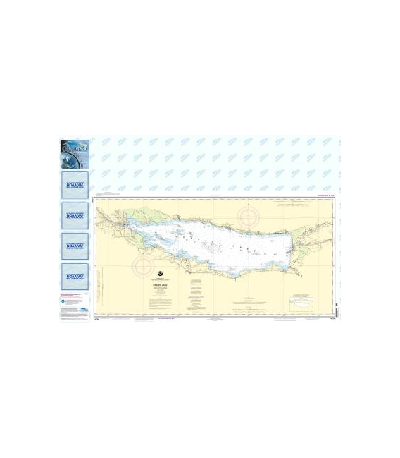 NOAA Chart 14788 Oneida Lake - Lock 22 to Lock 23