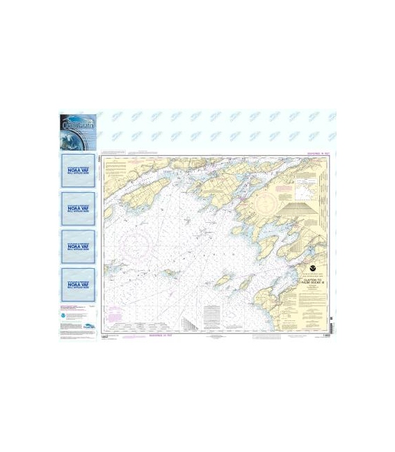 NOAA Chart 14802 Clayton to False Ducks ls.