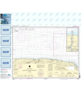 NOAA Chart 14805 Long Pond to Thirtymile Point - Point Breeze Harbor