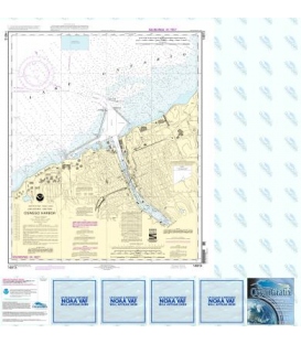 NOAA Chart 14813 Oswego Harbor