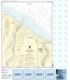 NOAA Chart 14815 Rochester Harbor, including Genessee River to head of navigation
