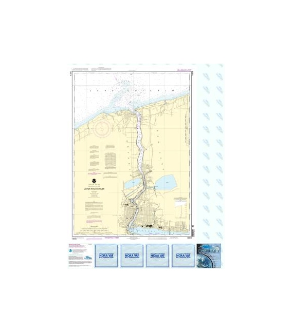 NOAA Chart 14816 Lower Niagara River