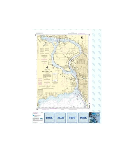 NOAA Chart 14832 Niagara Falls to Buffalo