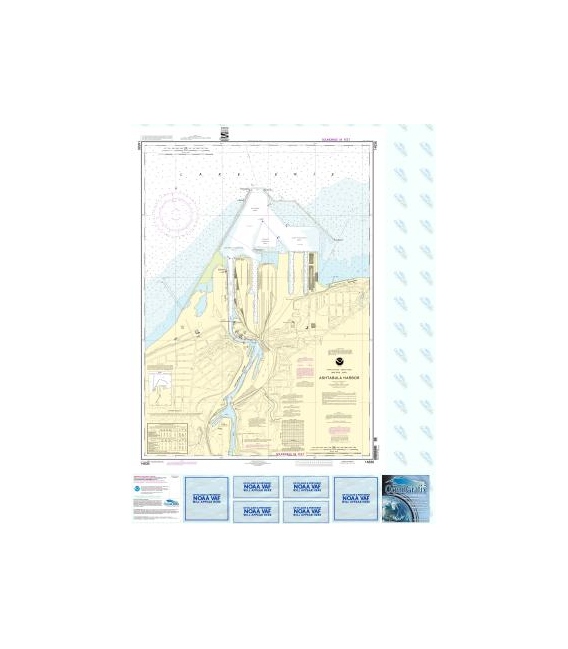 NOAA Chart 14836 Ashtabula Harbor