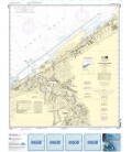 NOAA Chart 14839 Cleveland Harbor, including lower Cuyahoga River