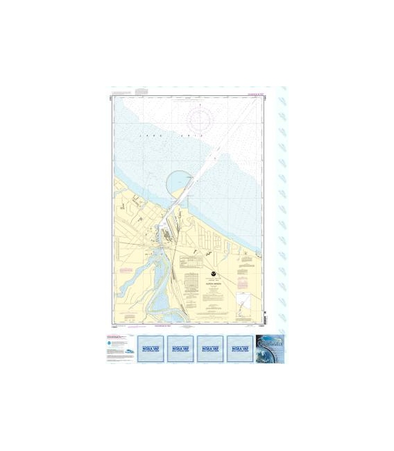 NOAA Chart 14843 Huron Harbor