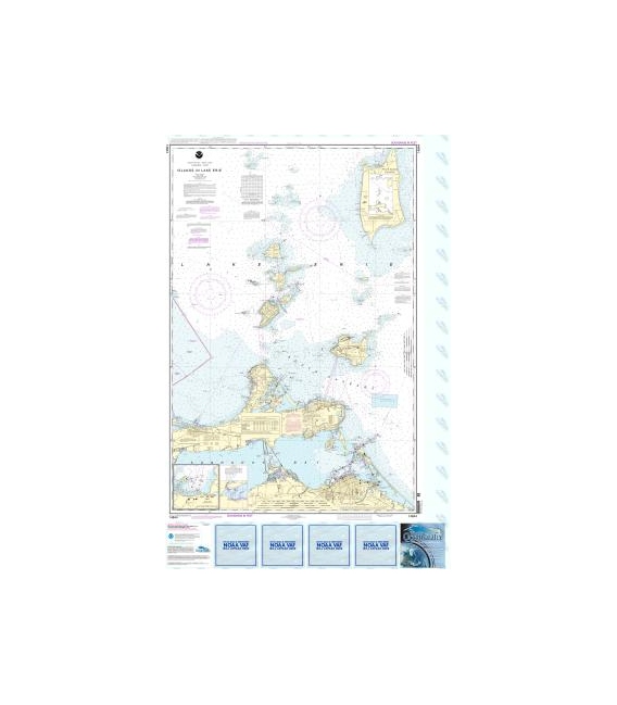 NOAA Chart 14844 Islands in Lake Erie - Put-In-Bay
