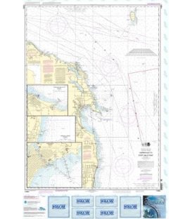 NOAA Chart 14864 Harrisville to Forty Mile Point - Harrisville Harbor - Alpena - Rogers City and Calcite