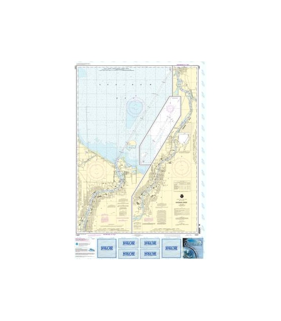 NOAA Chart 14867 Saginaw River