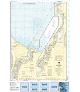 NOAA Chart 14867 Saginaw River
