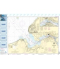 NOAA Chart 14884 St. Marys River - Head of Lake Nicolet to Whitefish Bay - Sault Ste. Marie