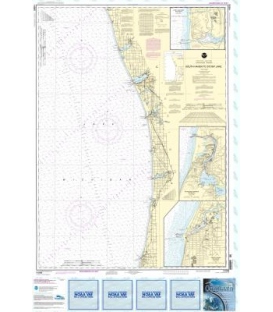 NOAA Chart 14906 South Haven to Stony Lake - South Haven - Port Sheldon - Saugatuck Harbor