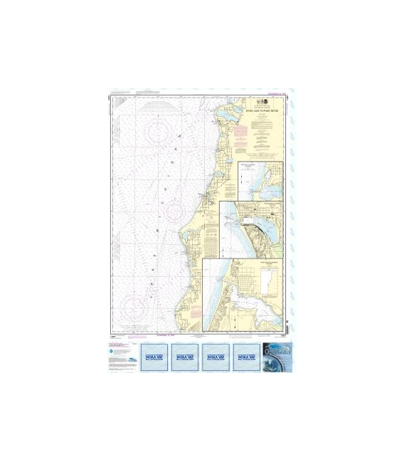 NOAA Chart 14907 Stony Lake to Point Betsie - Pentwater - Arcadia - Frankfort