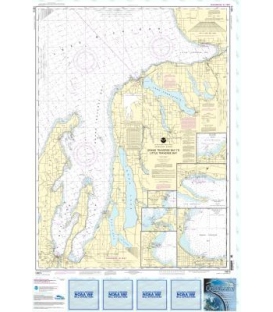 NOAA Chart 14913 Grand Traverse Bay to Little Traverse Bay