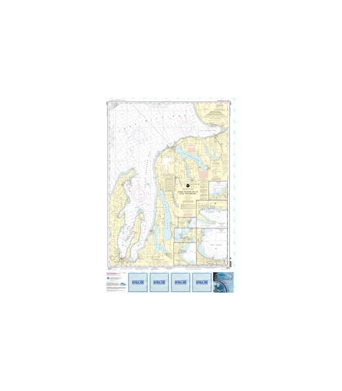 海ページ OceanGrafix NOAA Nautical Charts 14913 Grand Traverse Bay to