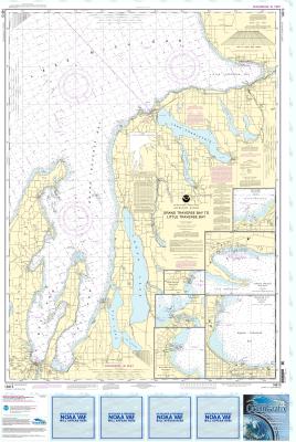 OceanGrafix NOAA Nautical Charts 14913 Grand Traverse Bay to