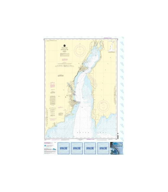 NOAA Chart 14915 Little Bay de Noc