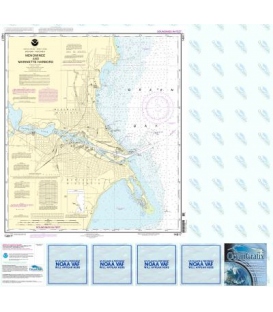 NOAA Chart 14917 Menominee and Marinette Harbors
