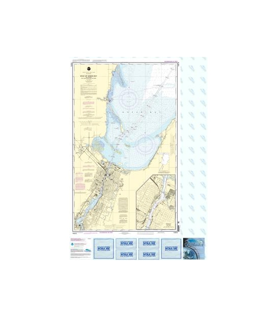 OceanGrafix NOAA Nautical Charts 14913 Grand Traverse Bay to