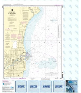 NOAA Chart 14925 Racine Harbor