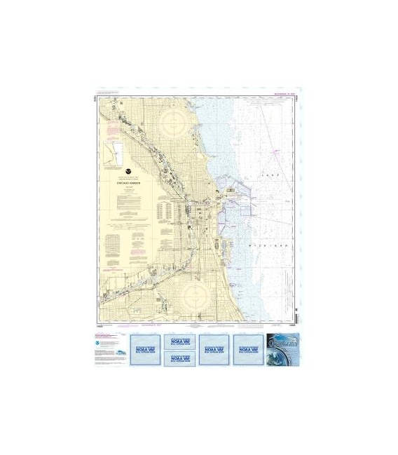 NOAA Chart 14928 Chicago Harbor