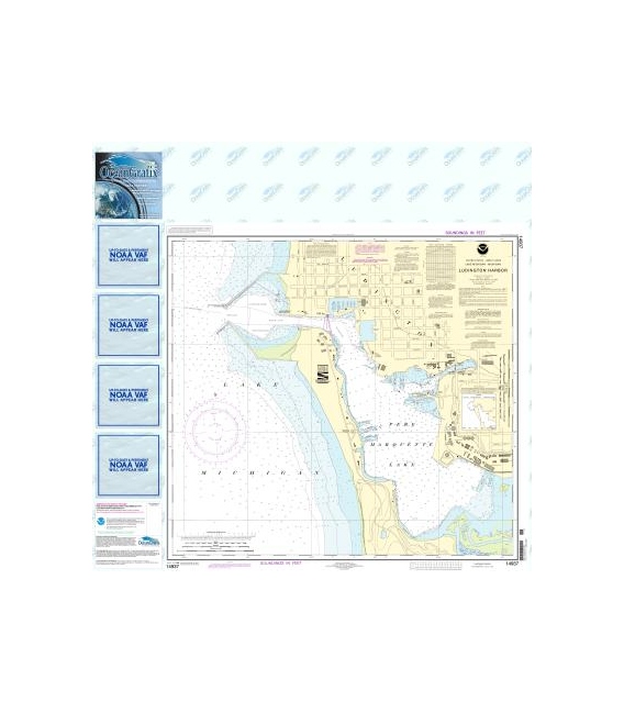 NOAA Chart 14937 Ludington Harbor