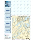 NOAA Chart 14988 Basswood Lake, Western Part