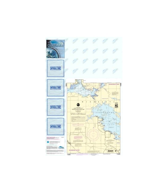 NOAA Chart 14995 Western Kabetogama Lake