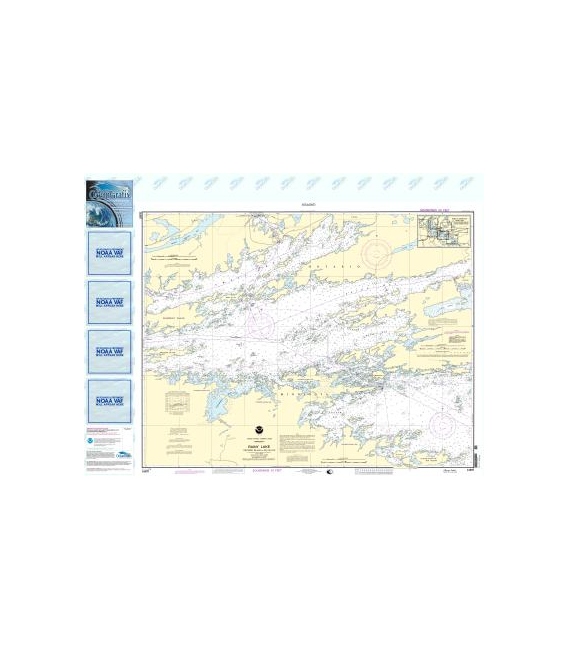 NOAA Chart 14997 Rainy Lake-Dryweed Island, to Big Island