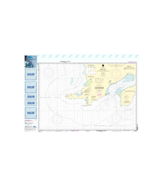 NOAA Chart 16305 Bristol Bay-Cape Newenham and Hagemeister Strait