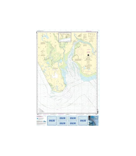 NOAA Chart 16322 Bristol Bay-Nushagak B and approaches