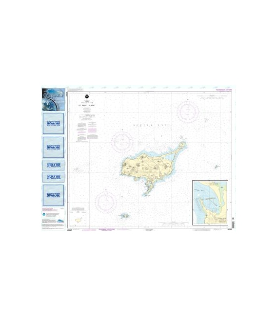 NOAA Chart 16382 St. Paul Island, Pribilof Islands