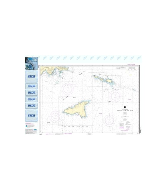 NOAA Chart 16423 Shemya Island to Attu Island