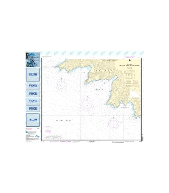 NOAA Chart 16430 Attu Island Theodore Pt. to Cape Wrangell