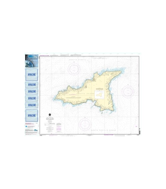 NOAA Chart 16434 Agattu Island