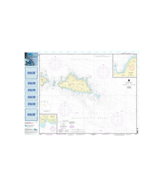 NOAA Chart 16436 Shemya Island - Alcan Harbor - Skoot Cove
