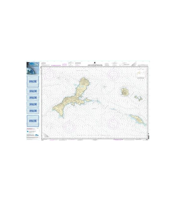NOAA Chart 16441 Kiska Island and approaches