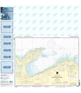 NOAA Chart 16446 Constantine Harbor, Amchitka Island