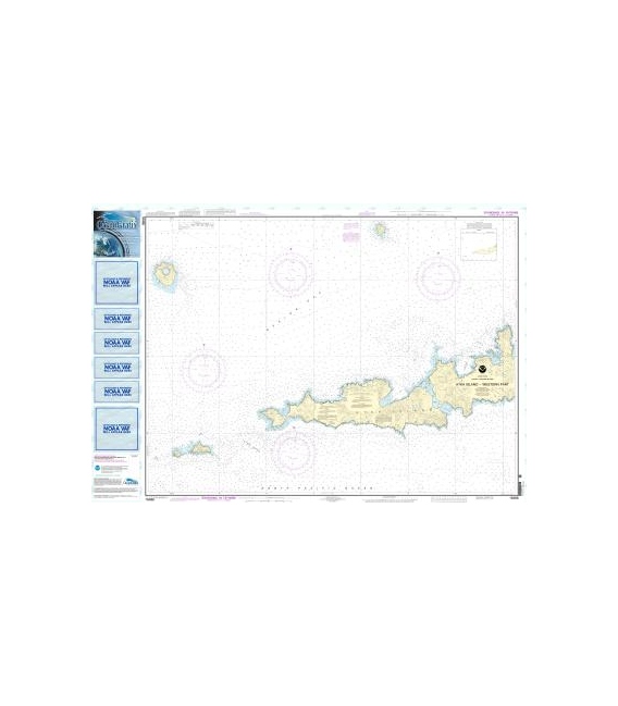 NOAA Chart 16486 Atka Island, western part