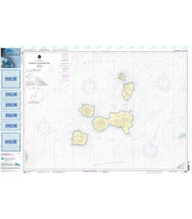 NOAA Chart 16501 Islands of Four Mountains