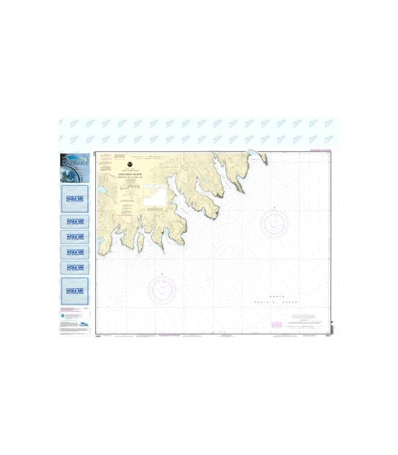 NOAA Chart 16521 Unalaska Island Protection Bay to Eagle Bay