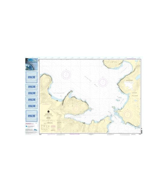 NOAA Chart 16532 Akutan Bay, Krenitzin Islands