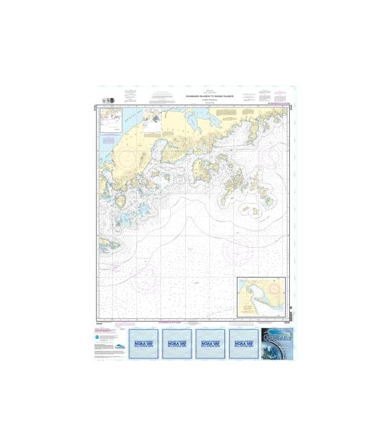 NOAA Chart 16540 Shumagin Islands to Sanak Islands - Mist Harbor