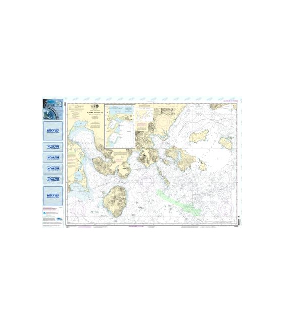 NOAA Chart 16549 Cold Bay and approaches, Alaska Pen. - King Cove Harbor