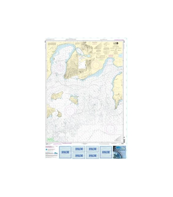 NOAA Chart 16551 Unga Island to Pavlof Bay, Alaska Pen.