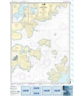 NOAA Chart 16553 Shumagin Islands-Nagai I. to Unga I. - Delarof Harbor - Popof Strait, northern part
