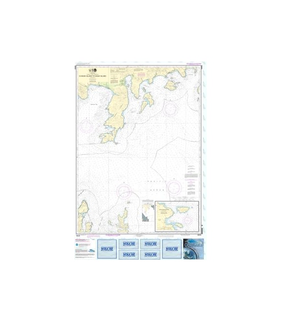 NOAA Chart 16556 Chiachi Island to Nagai Island - Chiachi Islands Anchorage